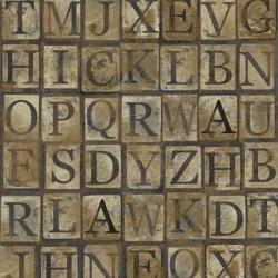 Grungy Letters Large | Obraz na stenu