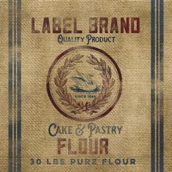 Cake Flour Burlap Bagf | Obraz na stenu