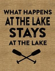 Stays At The Lake | Obraz na stenu