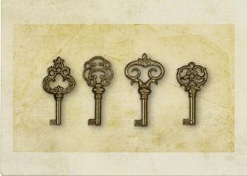 Gold Key Vintage | Obraz na stenu