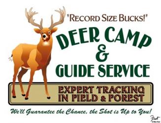 Deer Camp | Obraz na stenu