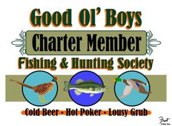 Good Ol Boys Hunting & Fishing Society | Obraz na stenu
