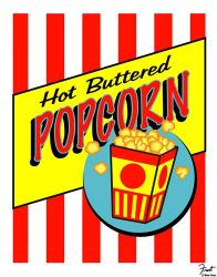 Hot Buttered Popcorn | Obraz na stenu