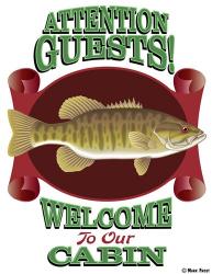 Attention Guests | Obraz na stenu