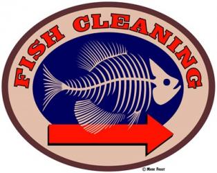 Fish Cleaning Arrow | Obraz na stenu
