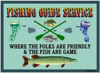 Fishing Guide Service 2 | Obraz na stenu