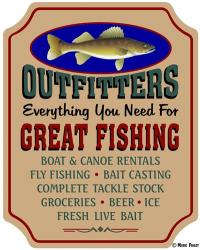 Fishing Outfitters | Obraz na stenu