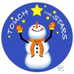 Snowman Touch The Stars | Obraz na stenu