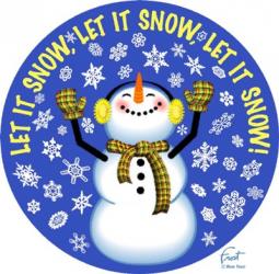 Snowman Let It Snow | Obraz na stenu
