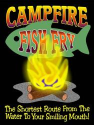 Campfire Fish Fry | Obraz na stenu