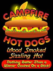 Campfire Hot Dogs | Obraz na stenu