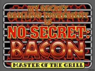 Grill Secret Bacon | Obraz na stenu