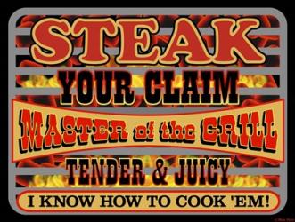 Steak Your Claim | Obraz na stenu
