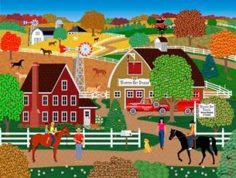 Horse Country In Fall | Obraz na stenu