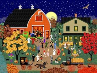 Halloween Barn Dance | Obraz na stenu