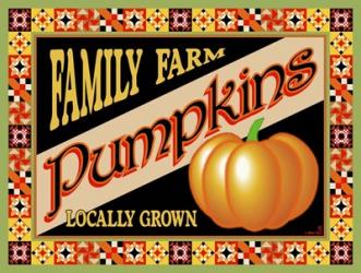 Pumpkin Crate Label | Obraz na stenu