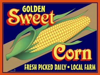 Sweet Corn Crate Label | Obraz na stenu