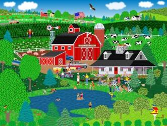 Apple Pond Farm Summer | Obraz na stenu