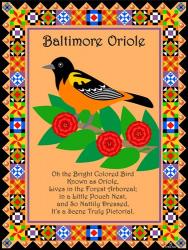 Baltimore Oriole Quilt | Obraz na stenu