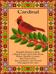 Cardinal Quilt | Obraz na stenu