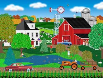 Pleasant Day On The Farm | Obraz na stenu