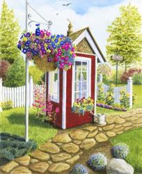 Langley Garden Shed | Obraz na stenu