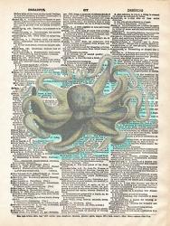 Dreadful Octopus II | Obraz na stenu