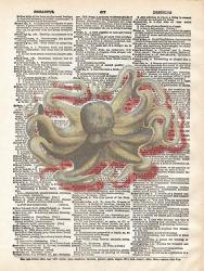 Dreadful Octopus III | Obraz na stenu