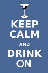Keep Calm and Drink Martini | Obraz na stenu