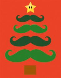 Mustache Tree | Obraz na stenu