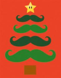 Mustache Tree | Obraz na stenu