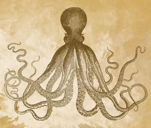 Golden Octopus | Obraz na stenu