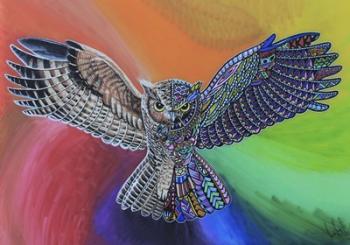 Animals Of Pride - Owl | Obraz na stenu