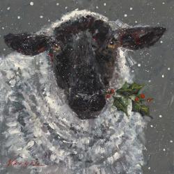 Wren the Christmas Sheep | Obraz na stenu