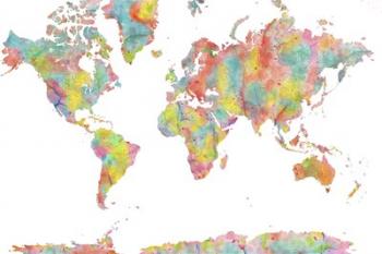 World Map 1 | Obraz na stenu