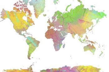 World Map 8 | Obraz na stenu