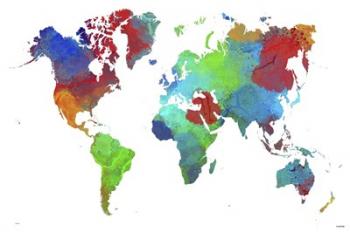 World Map 16 | Obraz na stenu