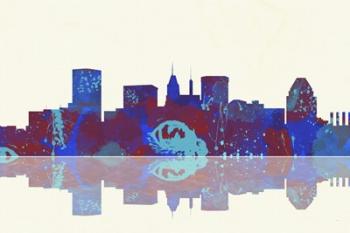 Baltimore Maryland Skyline 1 | Obraz na stenu