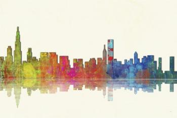 Chicago Illinios Skyline 1 | Obraz na stenu
