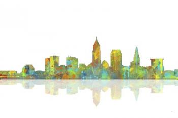 Cleveland Ohio Skyline 1 | Obraz na stenu