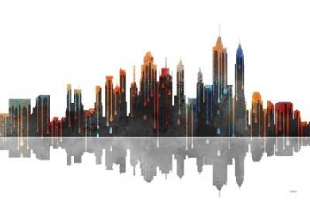 New York New York Skyline BW 2 | Obraz na stenu