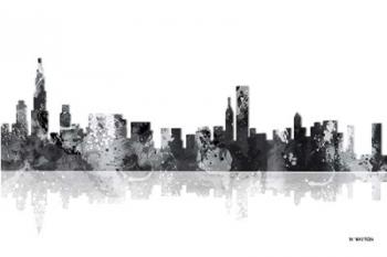 Chicago Illinois Skyline BG 1 | Obraz na stenu