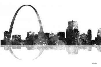 Gateway Arch St Louis Missouri Skyline BG 1 | Obraz na stenu