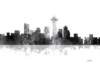 Seattle Washington Skyline BG 1 | Obraz na stenu