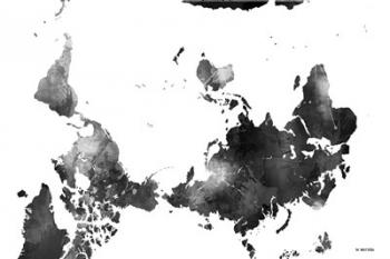Upside Down Map Of The World BG 1 | Obraz na stenu