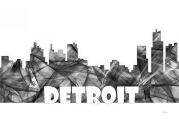 Detroit Michigan Skyline BG 2 | Obraz na stenu
