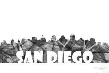 San Diego California Skyline BG 2 | Obraz na stenu