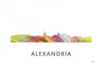 Alexandria Virginia Skyline | Obraz na stenu