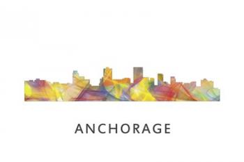 Anchorage Alaska Skyline | Obraz na stenu