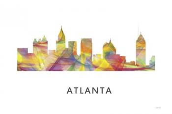 Atlanta Georgia Skyline | Obraz na stenu